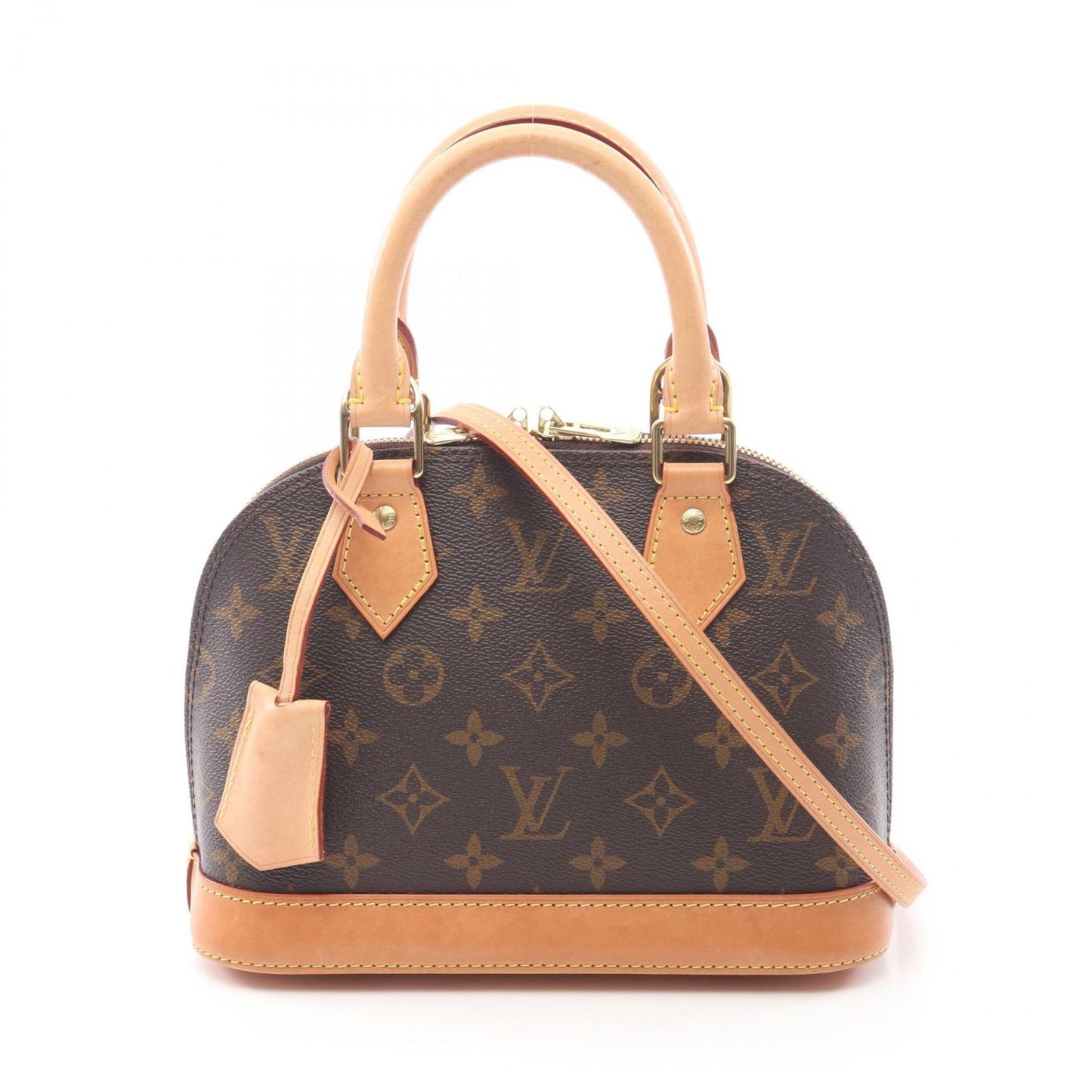 Louis Vuitton Alma BB Handbag - Timeless Elegance in Brown