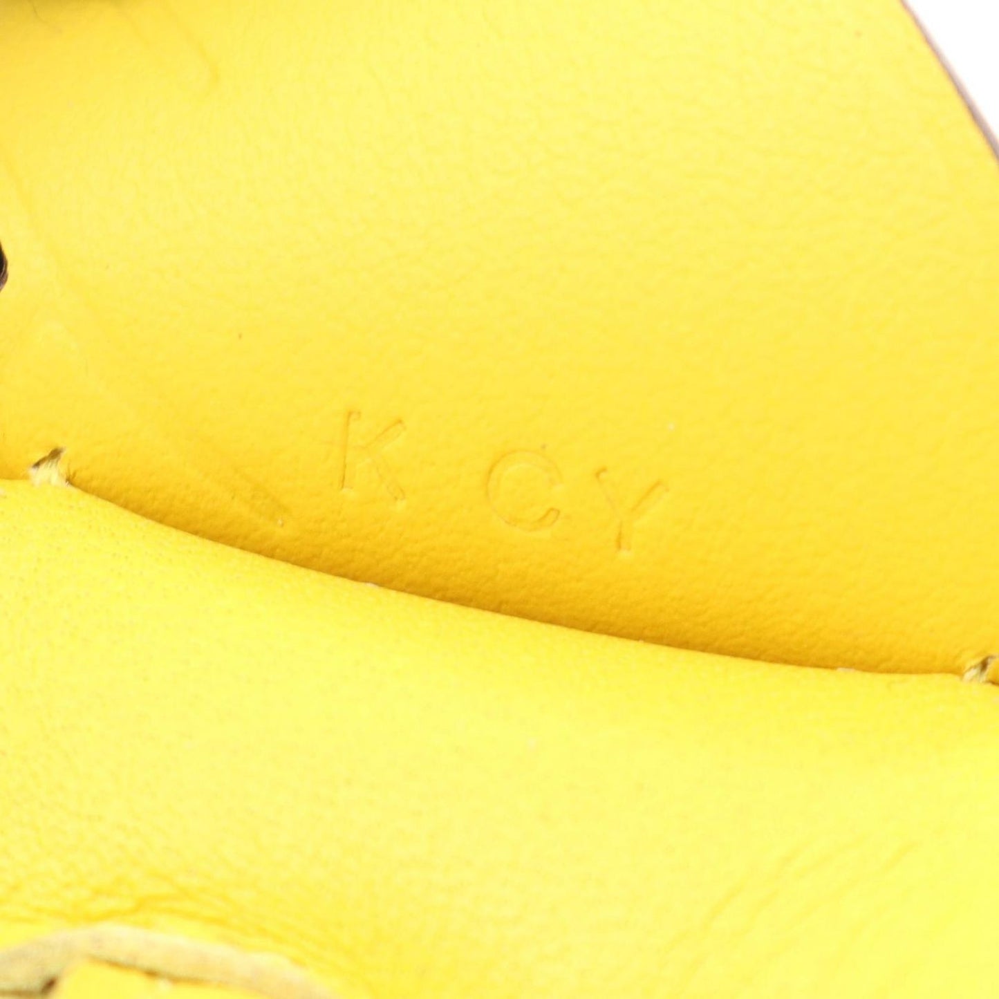 HERMES Rodeo Pegasus PM Charm in Jaune Naple - Unused Luxury Accessory