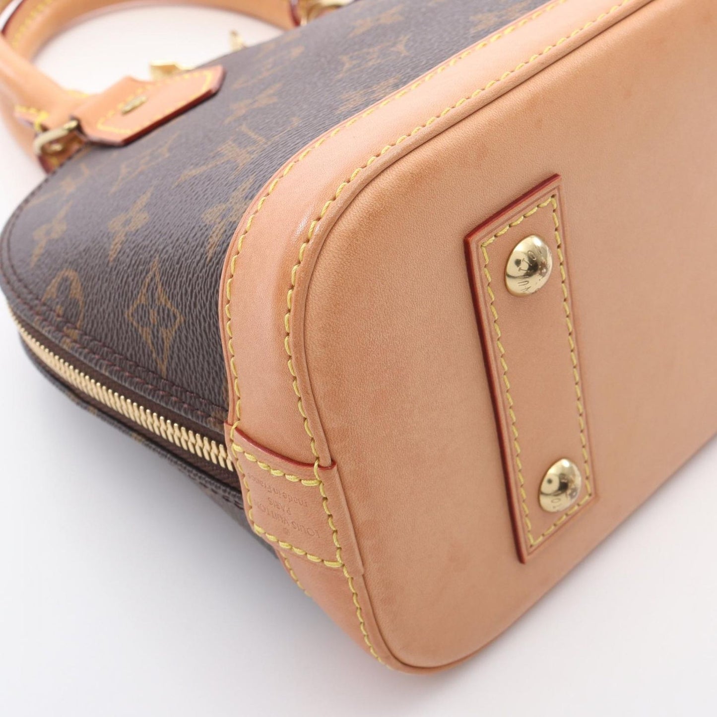 Louis Vuitton Alma BB Handbag - Timeless Elegance in Brown