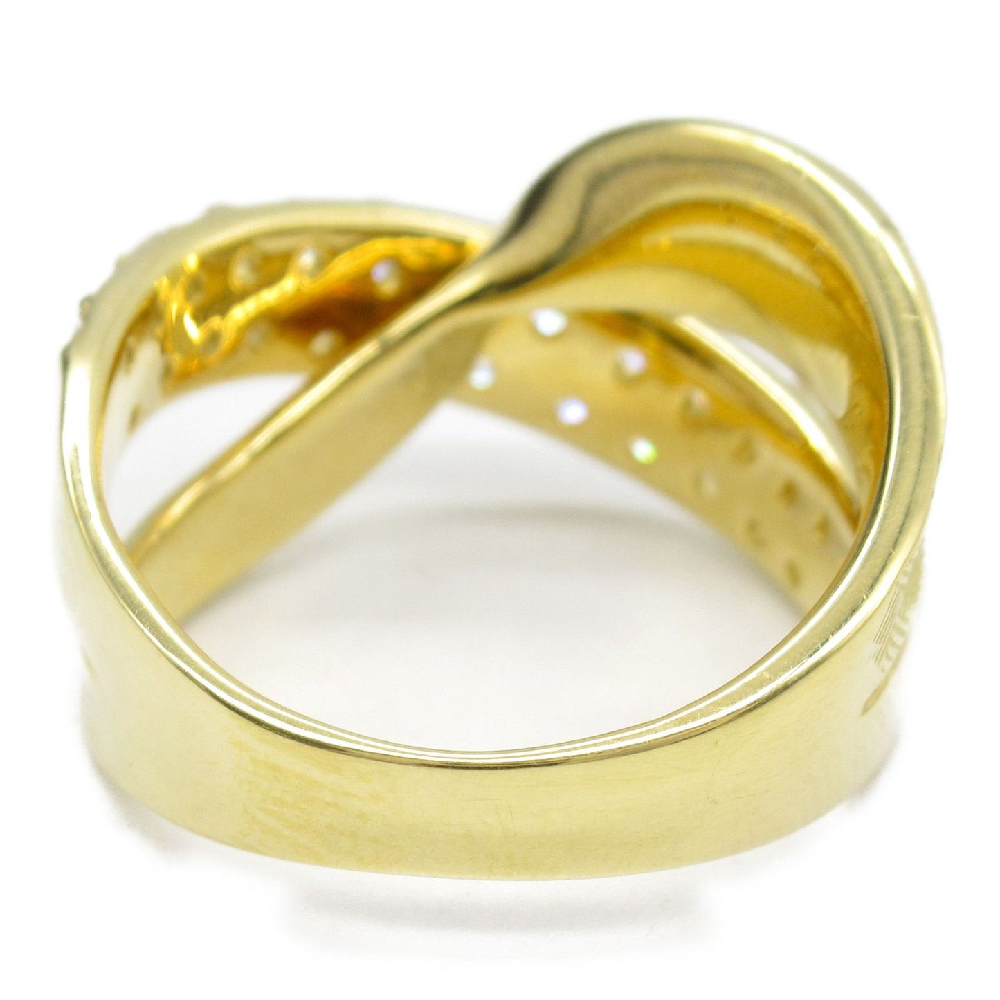 Exquisite K18 Yellow Gold Diamond Ring - 1.34ct Luxury Piece