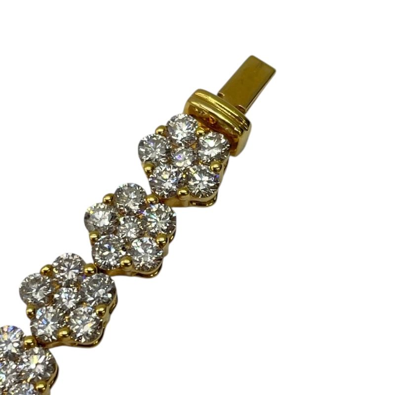 Exquisite Au750 Diamond Bracelet - 7.506ct Luxury Jewelry