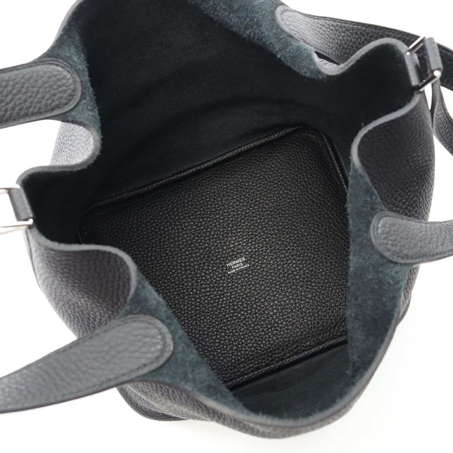 HERMES Picotin Lock MM Handbag in Black - Timeless Elegance