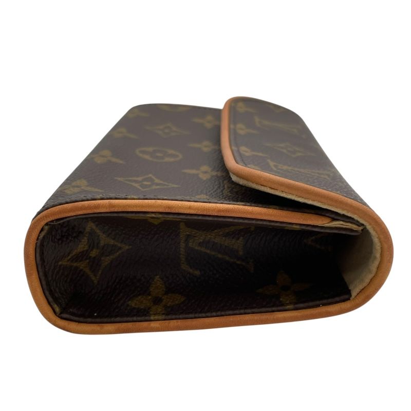 Louis Vuitton Pochette Florentine M51855 Monogram Canvas - Brown