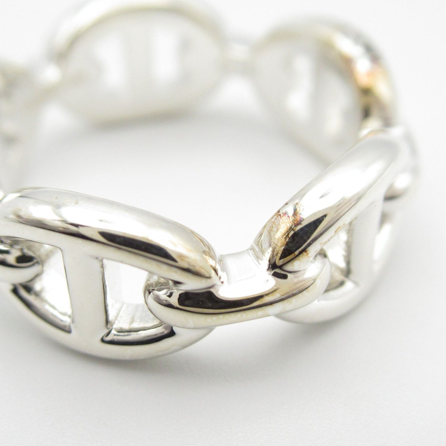 HERMES Chaine d'Ancre Ring in Silver 925 - Unisex Elegance