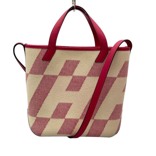 HERMES Ambre PM Shoulder Bag - Ivory/Pink/Silver Hardware (2021)