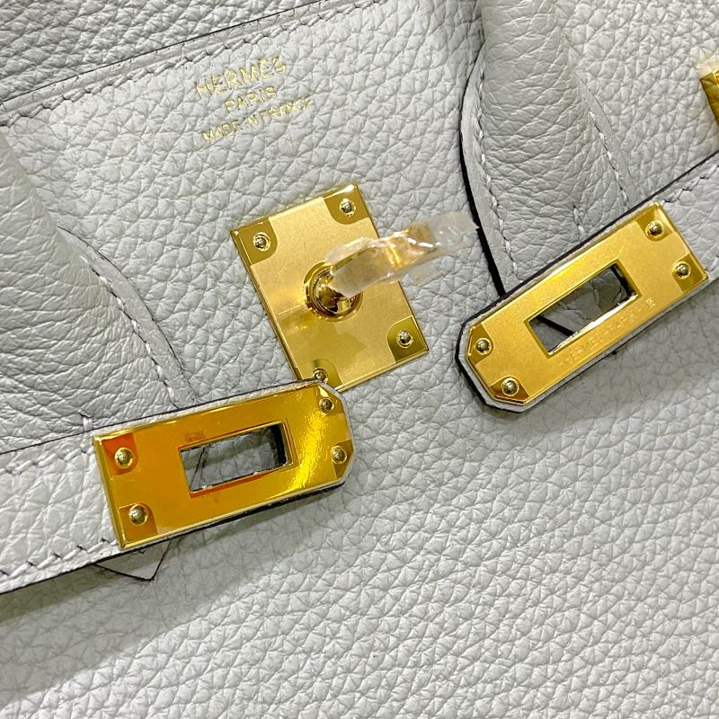 HERMES Birkin 25 B Stamp in Green Vein with Gold Hardware