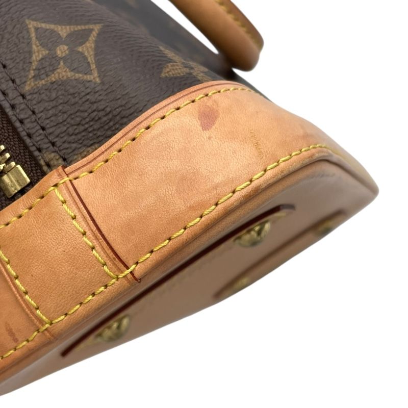 Louis Vuitton Alma BB Monogram Canvas Handbag - Brown