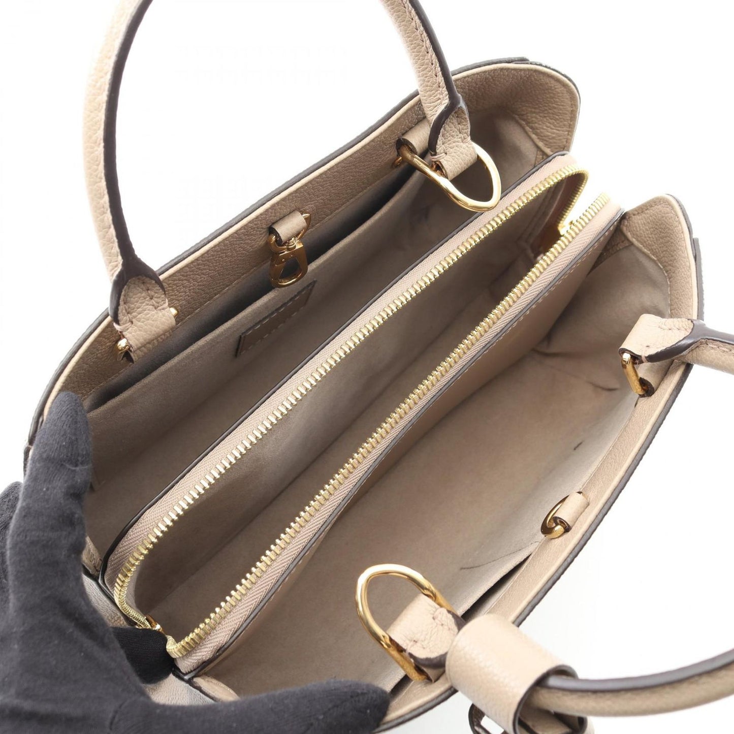 Louis Vuitton Montaigne BB Bi-Color Handbag - Exquisite Craftsmanship