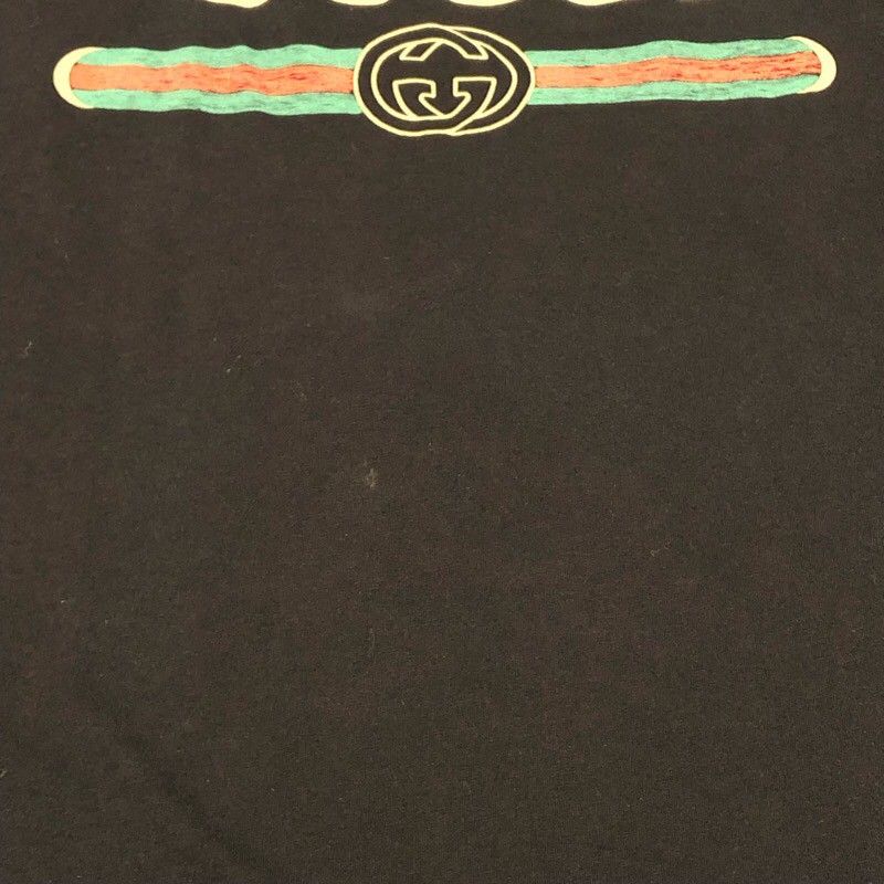 GUCCI Logo Print Cotton T-Shirt - Exclusive Men's Fashion