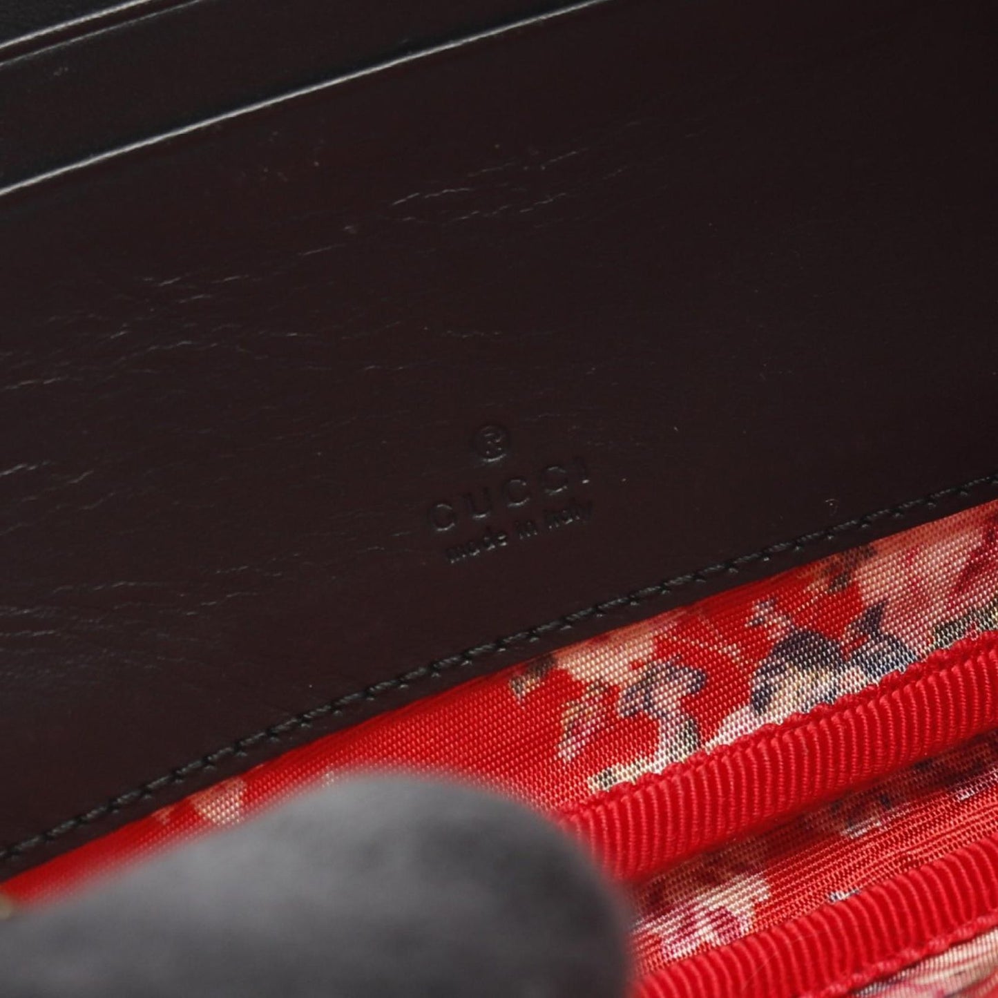 GUCCI Game Patch Logo Belt Bag in Black Patent Leather