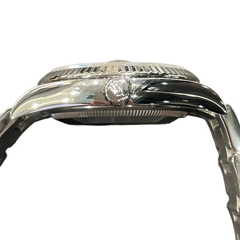 Rolex Datejust 36 Fluted Motif 126234 - Blue Dial, SS/WG