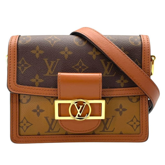 Louis Vuitton Dauphine Mini M45959 Monogram Reverse Shoulder Bag