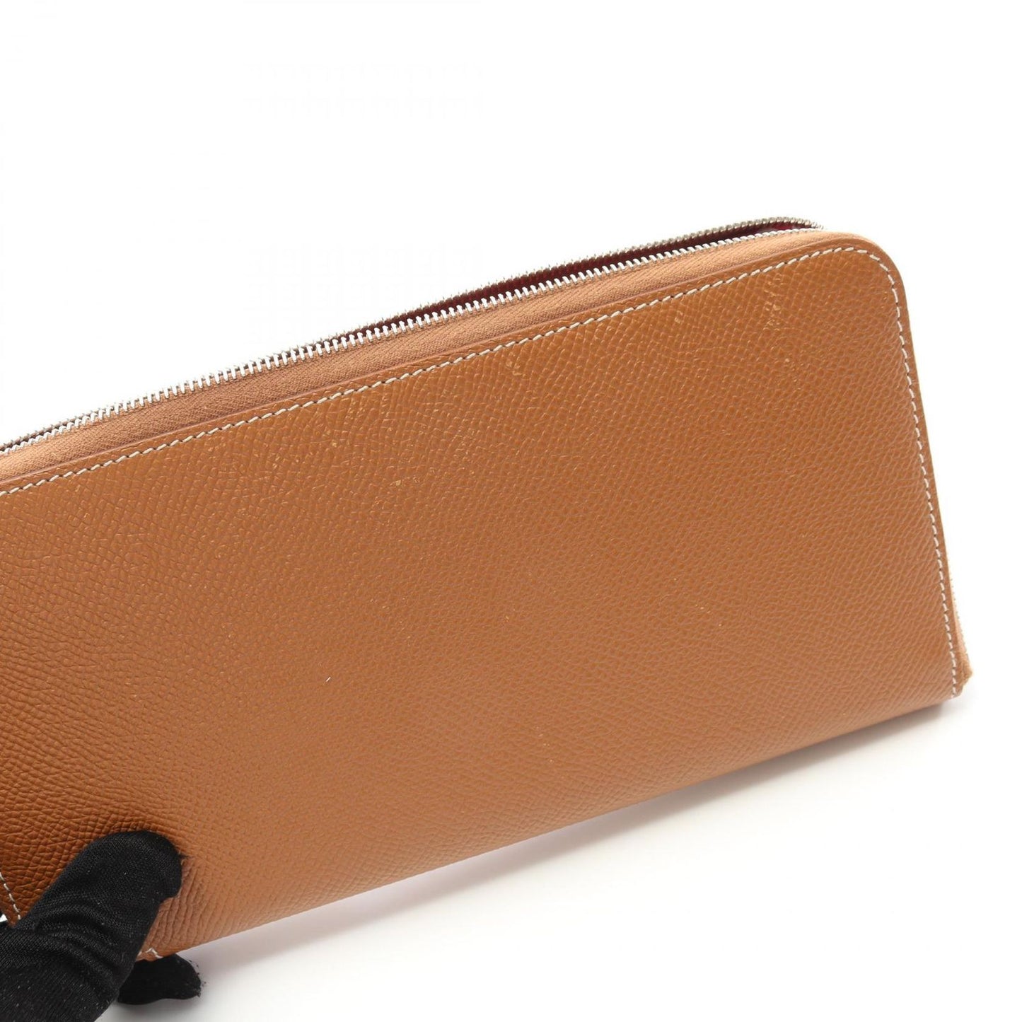 HERMES Azap Long Silk-In Wallet in Gold - Exquisite Craftsmanship