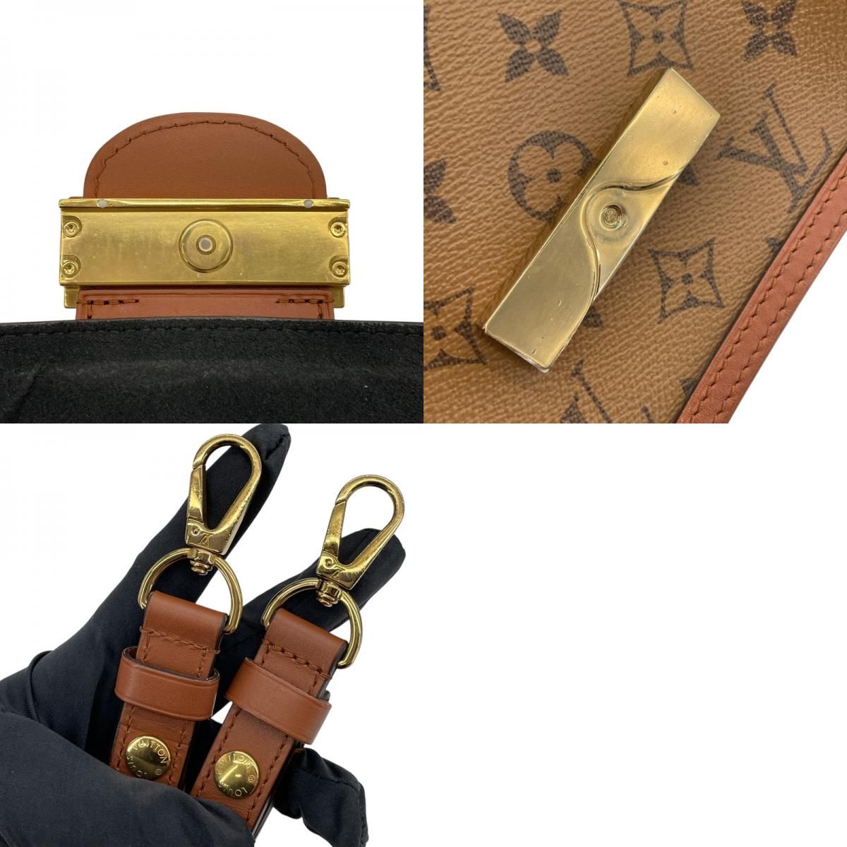 Louis Vuitton Dauphine Mini M45959 Monogram Reverse Shoulder Bag
