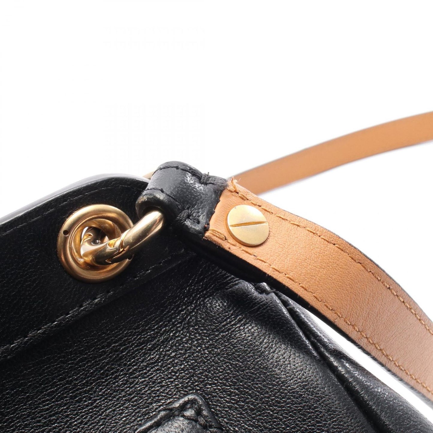 CHANEL Classic Matelassé Black Leather Shoulder Bag