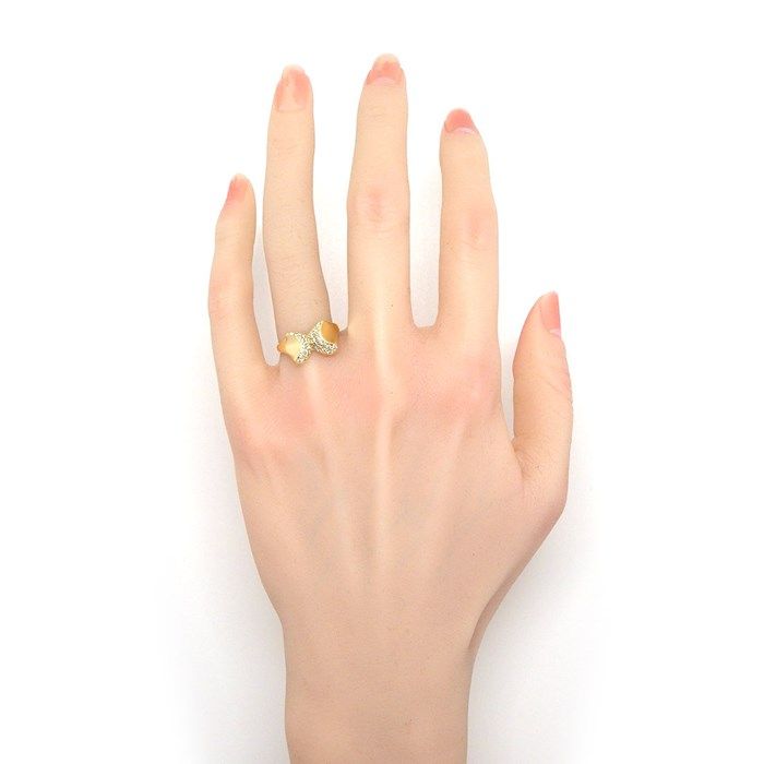 Tiffany & Co. Butterfly Motif Diamond Ring in 18K Yellow Gold