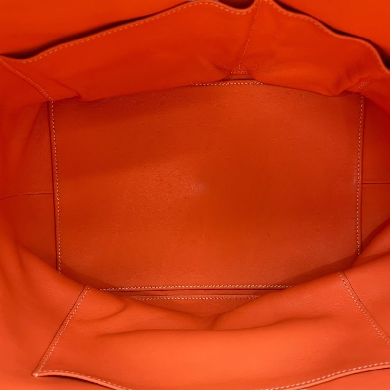 HERMES Toolbox 26 Flamingo Swift Leather Shoulder Bag