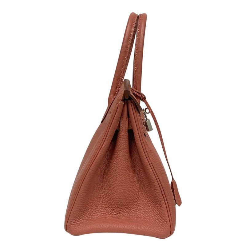 HERMES Birkin 30 in Rosy with Silver Hardware - Timeless Elegance