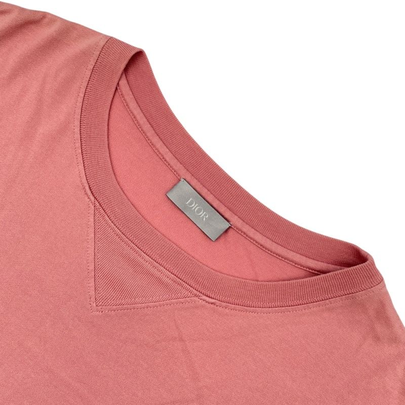 Christian Dior x Cactus Jack Logo Print T-Shirt - Pink Cotton M