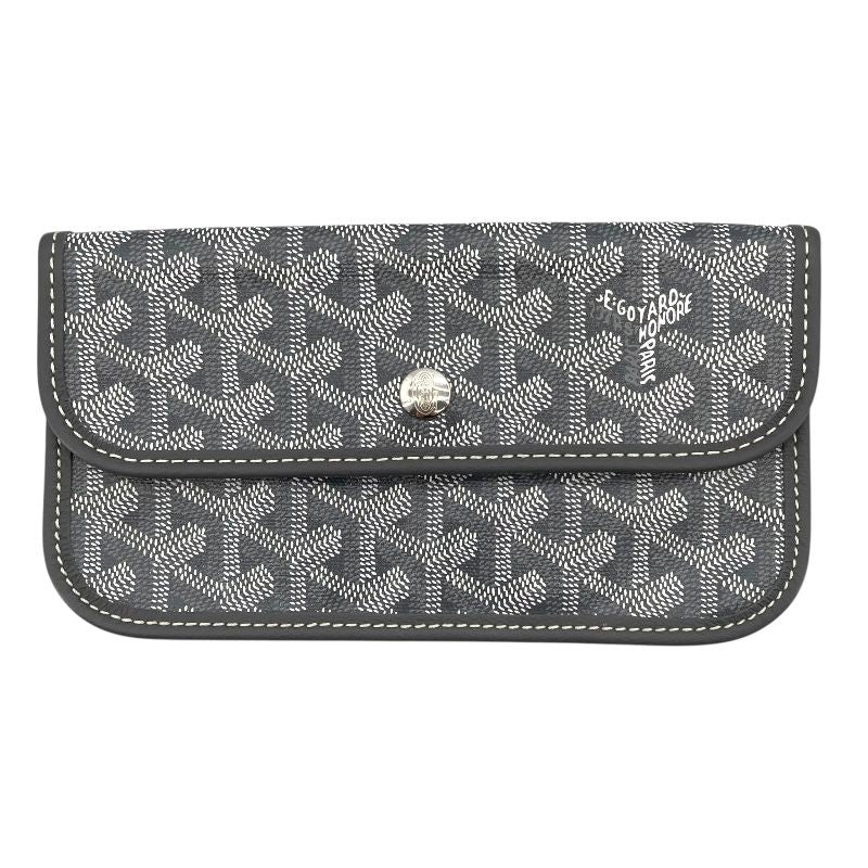 GOYARD Saint Louis PM Grey Goyardine Canvas Unisex Tote Bag