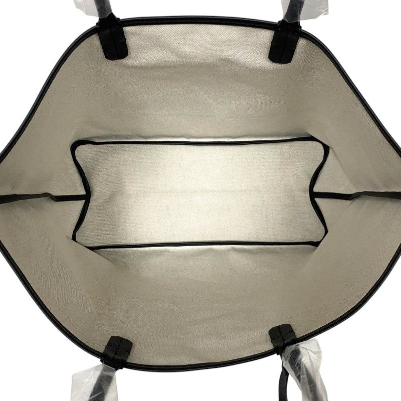 GOYARD Saint Louis PM Black Goyardine Canvas Unisex Tote Bag