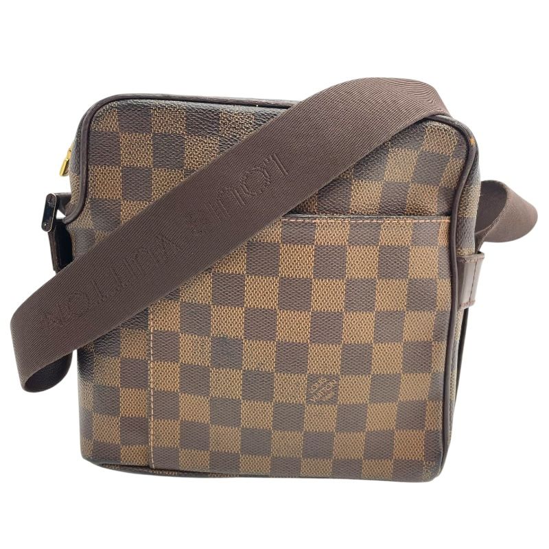 Louis Vuitton Olaf PM N41442 Brown Damier Men's Shoulder Bag