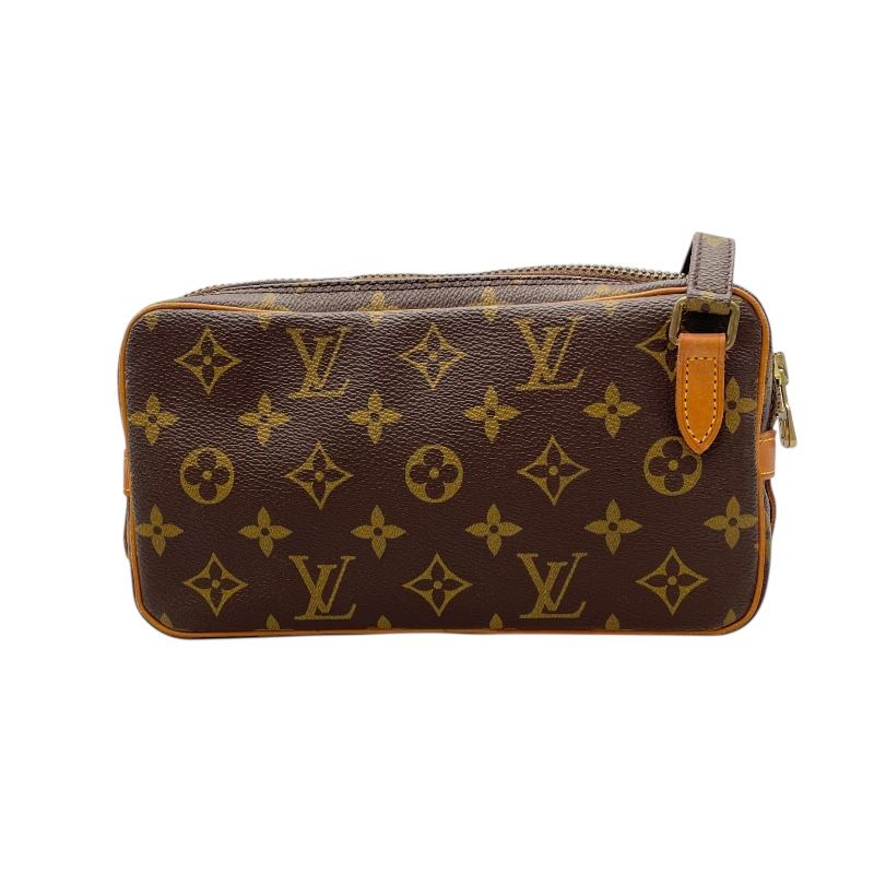 Louis Vuitton Monogram Canvas Pochette Marli Bandoulière - Brown