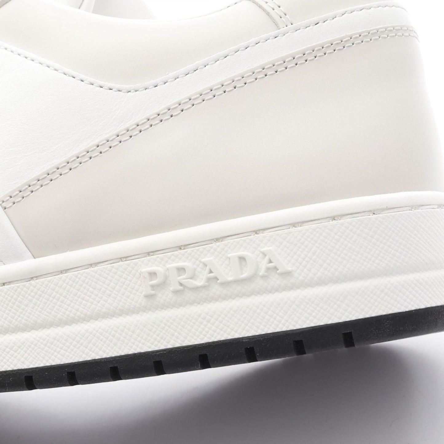 PRADA Downtown Sneakers - Exquisite Leather Craftsmanship
