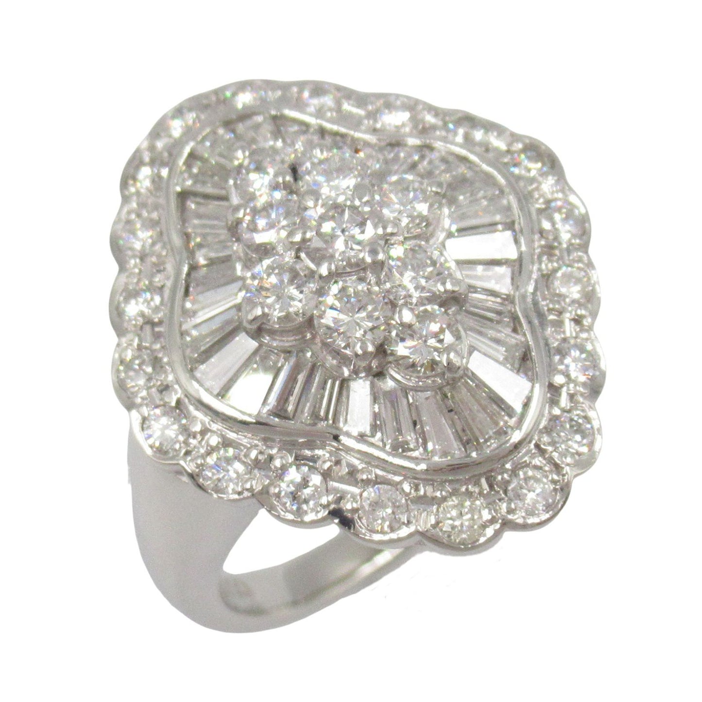 Exquisite JEWELRY Diamond Ring in Platinum - 1.66ct Luxury