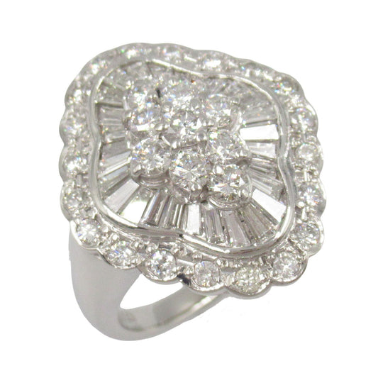 Exquisite JEWELRY Diamond Ring in Platinum - 1.66ct Luxury