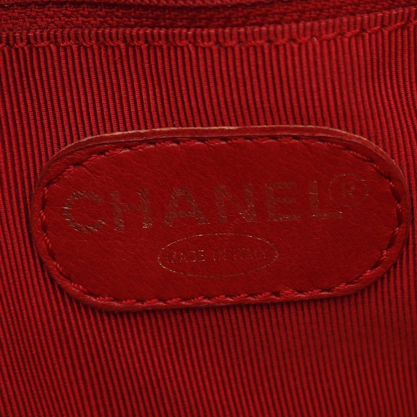 CHANEL Coco Mark Tote Bag in Red Calfskin - A Timeless Classic