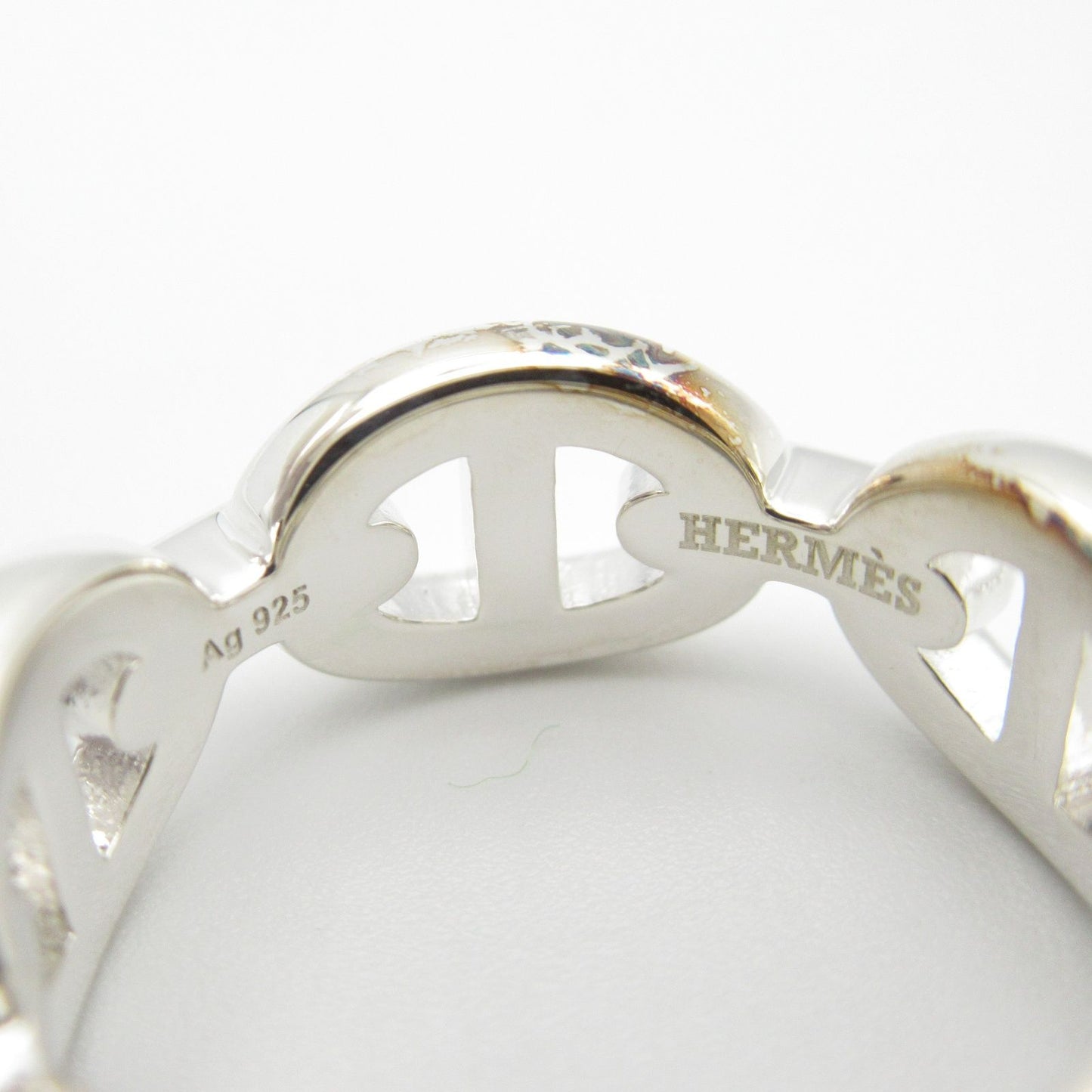 HERMES Chaine d'Ancre Ring in Silver 925 - Unisex Elegance