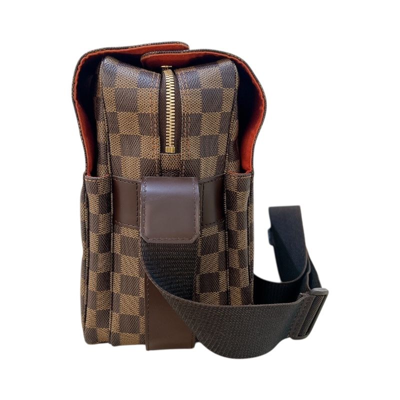 Louis Vuitton Naviglio N45255 Brown Damier Shoulder Bag for Women