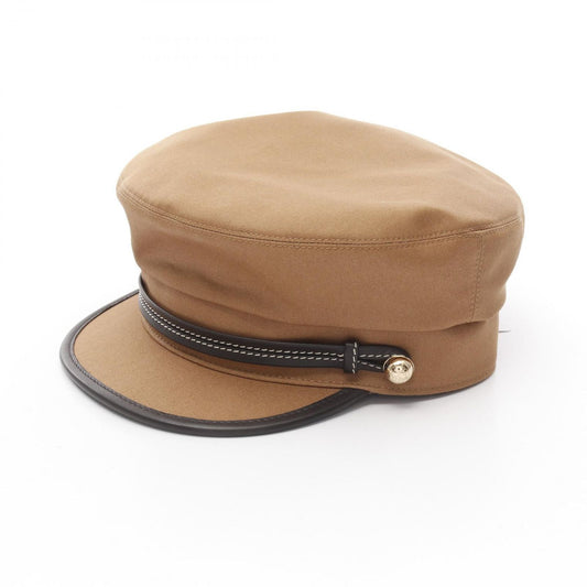 HERMES Giulietta Ex-Libris Brown Hat - Unused Luxury Accessory