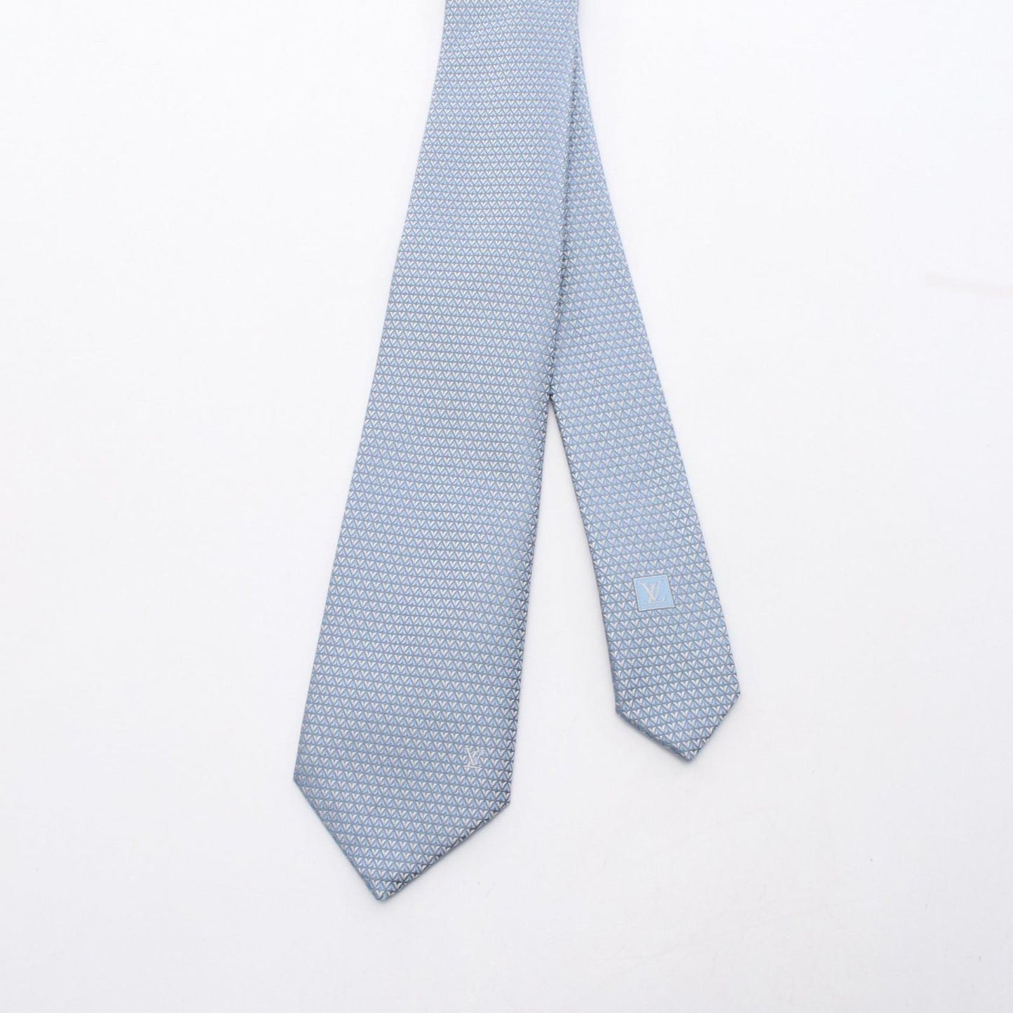 Louis Vuitton Cravate So LV Silk Tie - Exquisite Blue & Multicolor