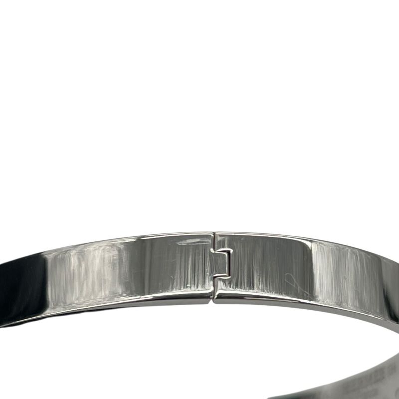 HERMES Kelly Bracelet in K18 White Gold - Exquisite Luxury
