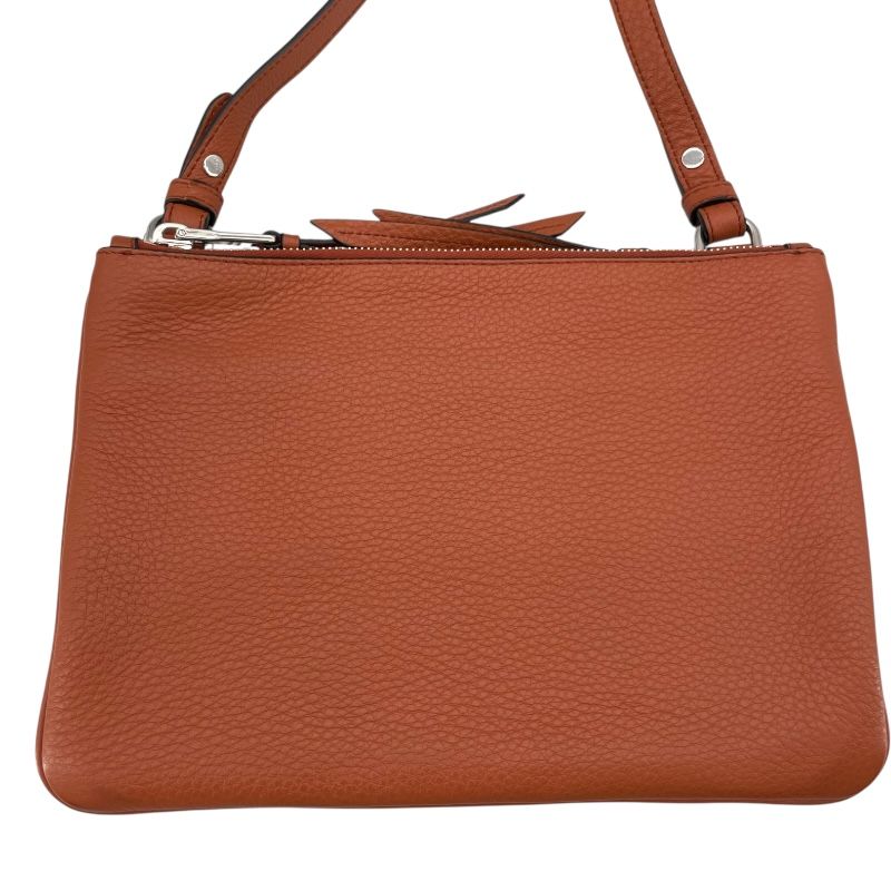 PRADA Brown Leather Shoulder Bag - Timeless Elegance