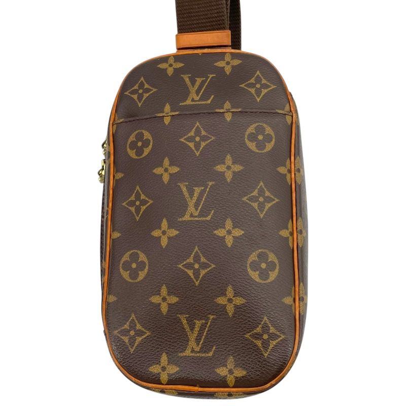Louis Vuitton Pochette Gange M51870 Brown Unisex Body Bag