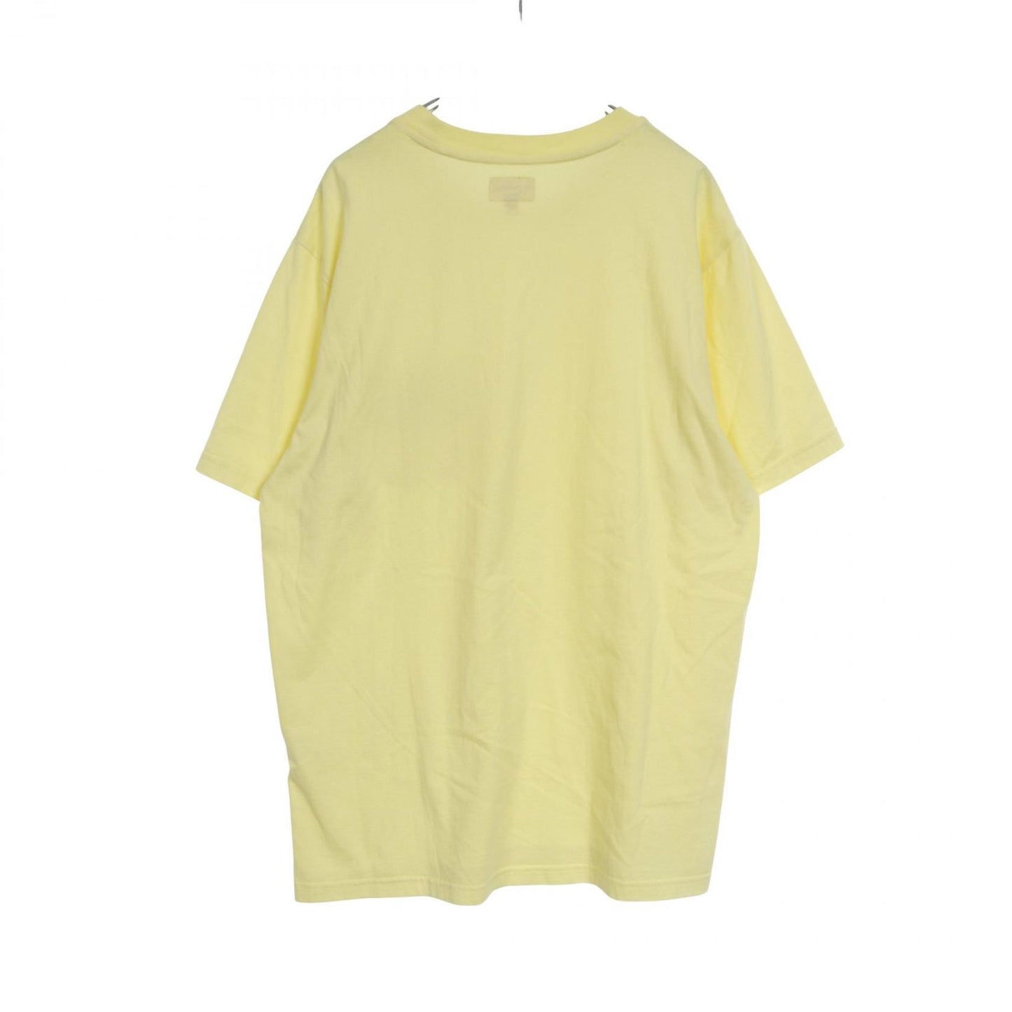 Supreme Mesh Stripe Pocket Tee - Exclusive Yellow Cotton Tee