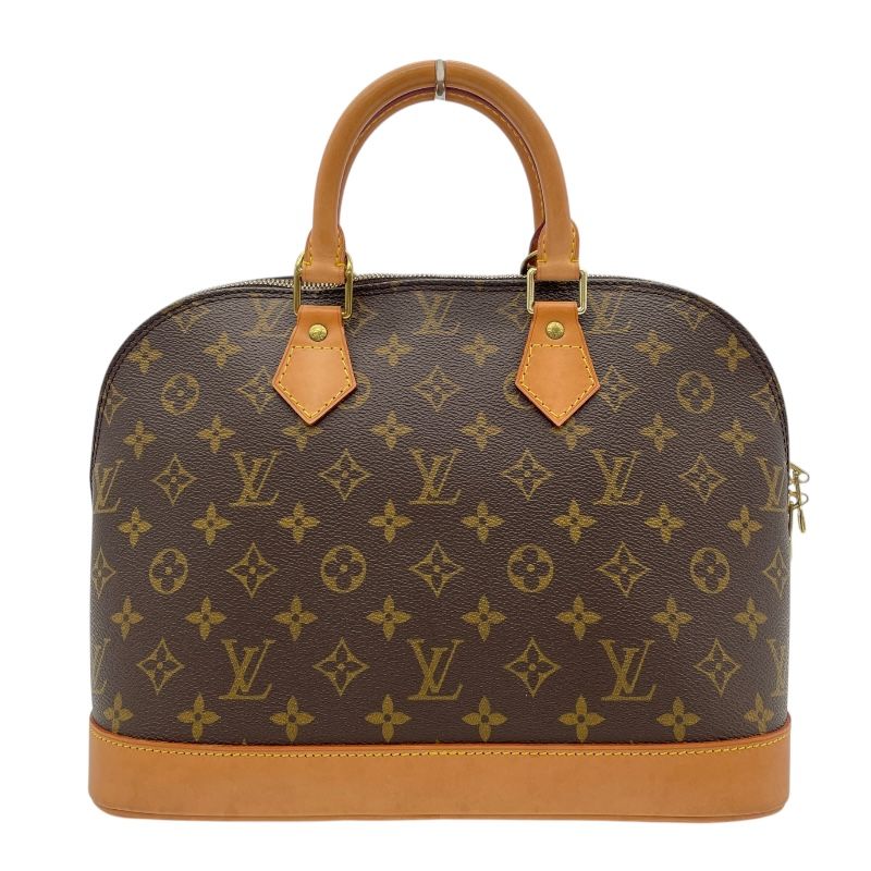 Louis Vuitton Alma M51130 Monogram Canvas Handbag - Brown