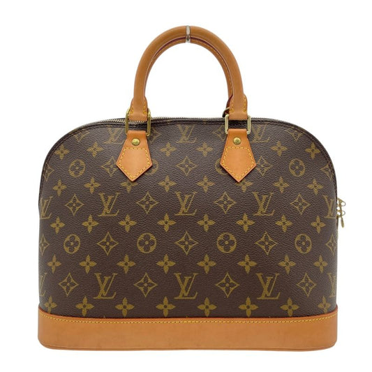 Louis Vuitton Alma M51130 Monogram Canvas Handbag - Brown