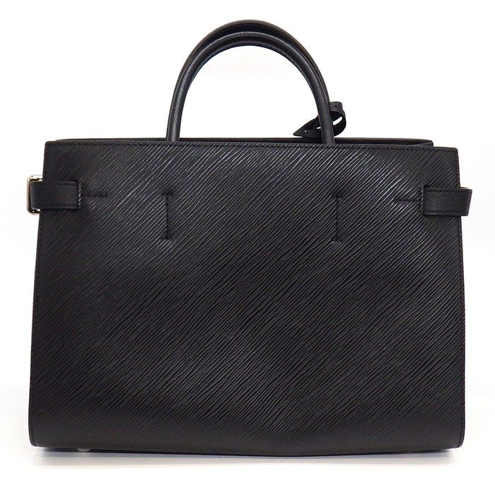 Louis Vuitton Twist Tote Handbag in Noir Epi Leather - M54810