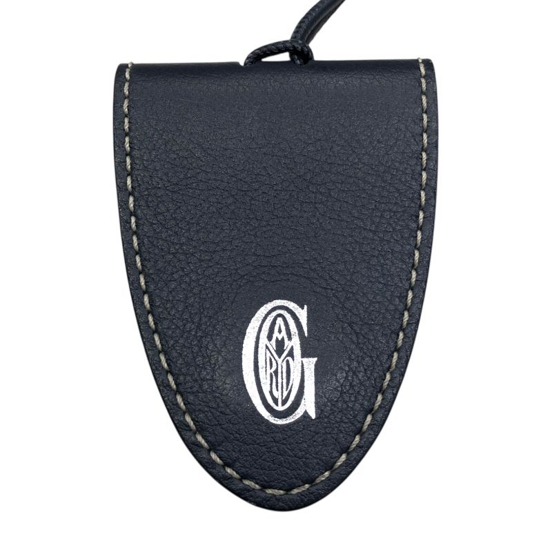 GOYARD Navy Leather Money Clip - Unisex Luxury Accessory