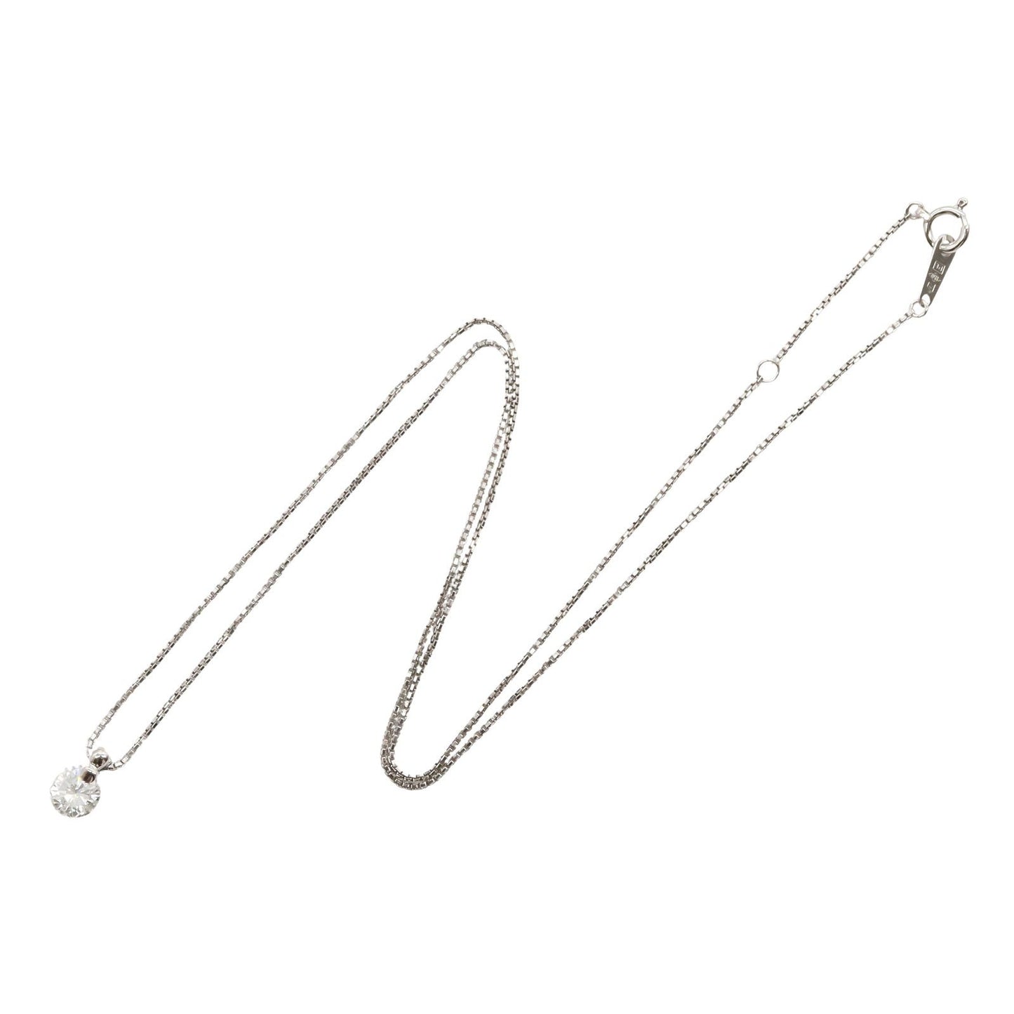 Exquisite Diamond Pendant Necklace in Platinum - 0.563ct