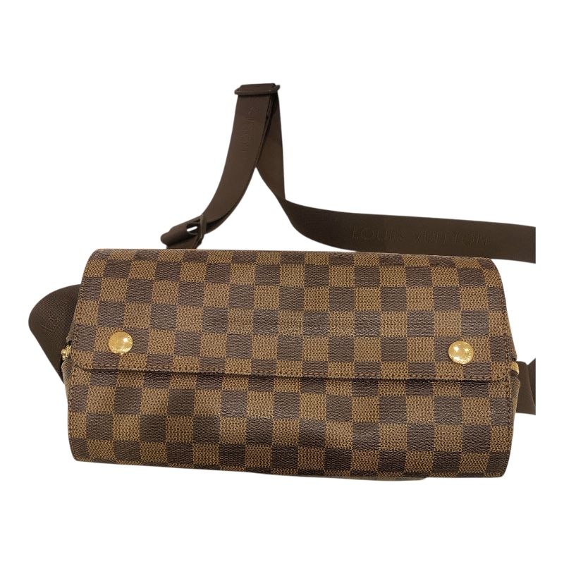 Louis Vuitton Naviglio N45255 Brown Damier Canvas Unisex Shoulder Bag