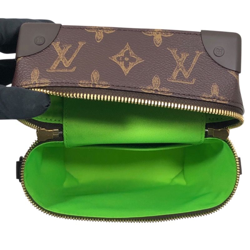 Louis Vuitton Vertical Box Trunk M59664 - Brown Monogram Canvas