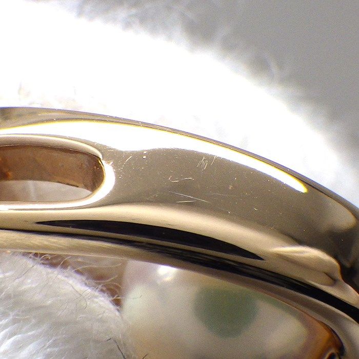 MIKIMOTO Oval Motif Pearl Necklace in K18 Pink Gold - Exquisite Craftsmanship