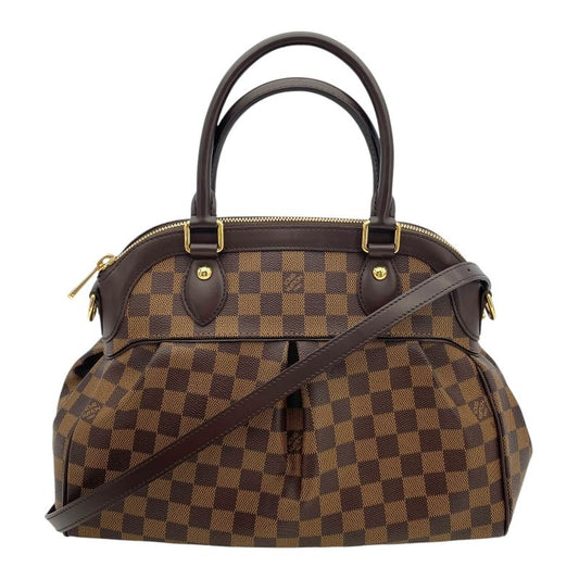 Louis Vuitton Trevi PM Brown Damier Shoulder Bag - Timeless Elegance