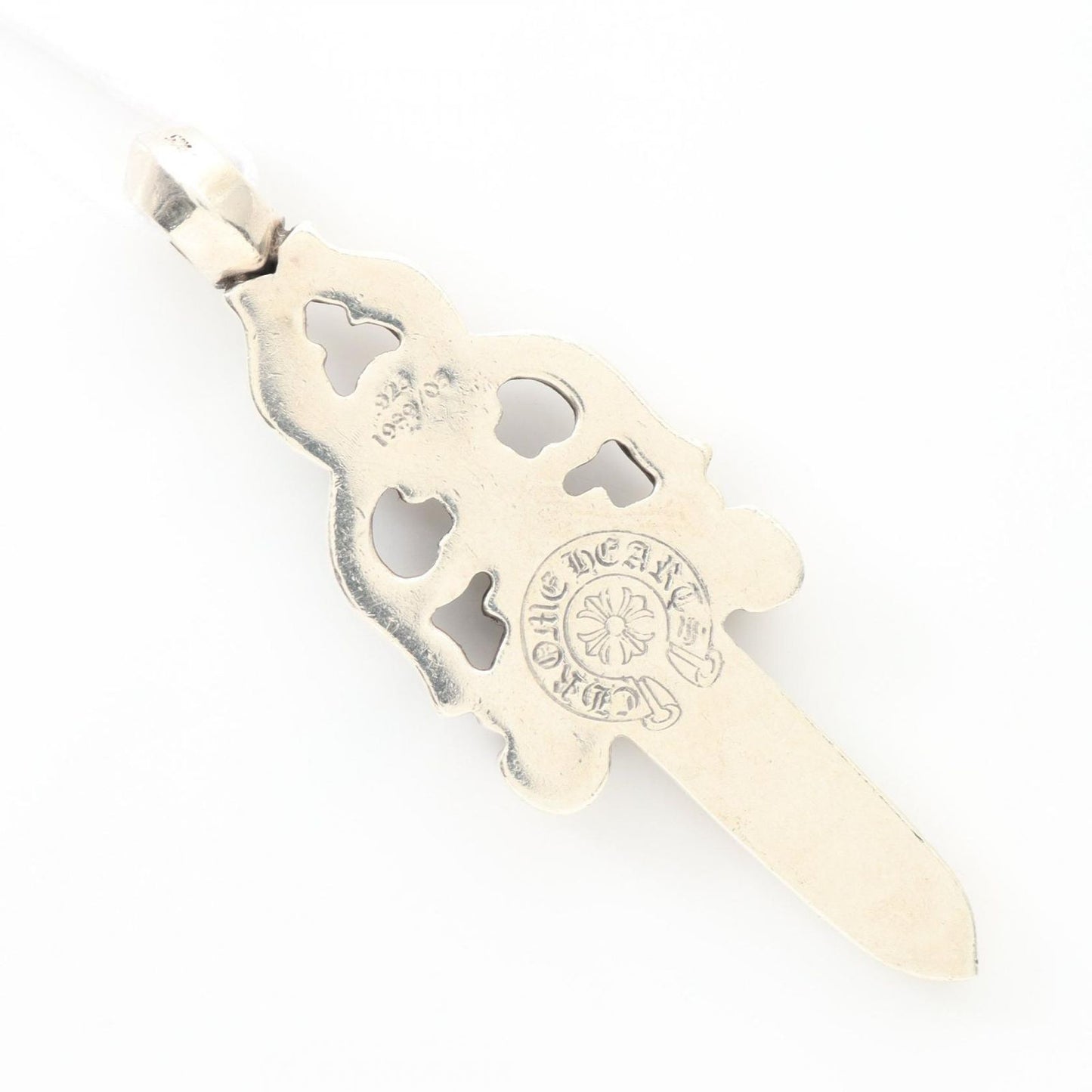 CHROME HEARTS Large Dagger Pendant in Silver 925 - Exquisite Craftsmanship