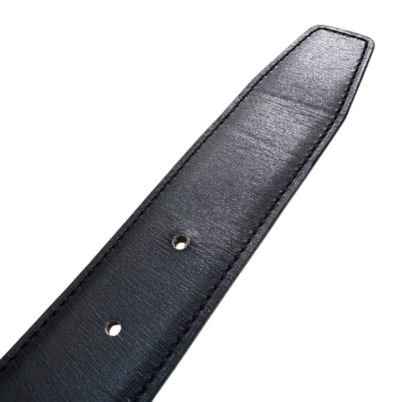 HERMES Constance Belt in Black Box Calf & Epson Leather